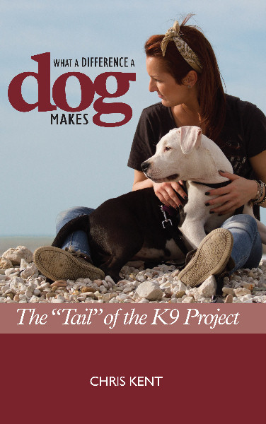 Chris has written a book about the amazing experiences the K9 Project has given her.