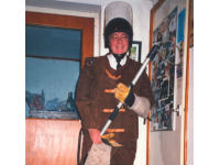 Bernard Cartwright in his Dog Catcher uniform
