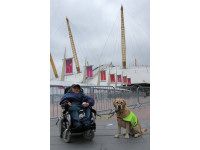 Lizzie and her assistance dog Frodo attended the Paralympics.