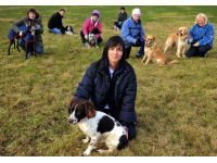 Muriel with some of her clients.