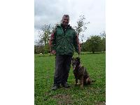 Steven Havers with the lovely Susie.