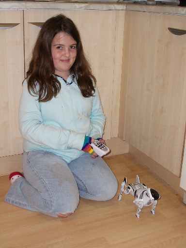 Robo Pet and Jenny